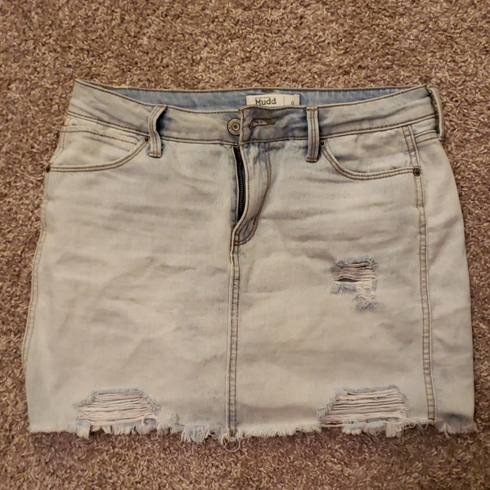 Mudd denim skirt
